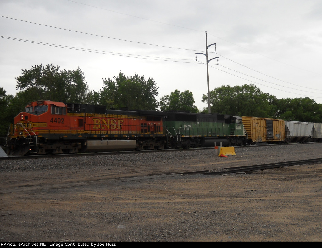 BNSF 4492 North